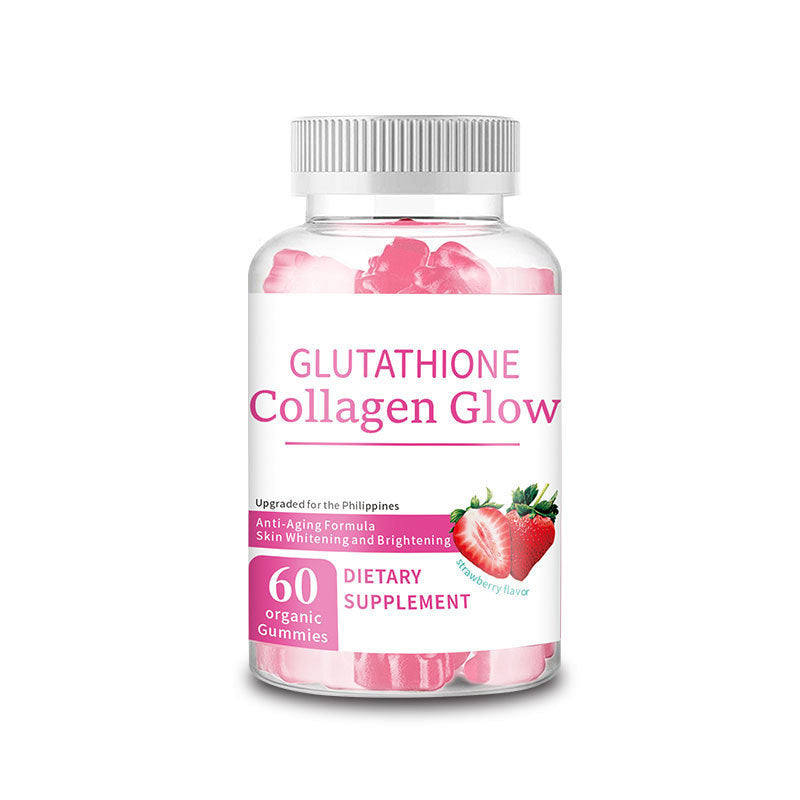 Glutathione Collagen Gummies – Soft Candy for Skin Whitening, Anti-Aging & Beauty