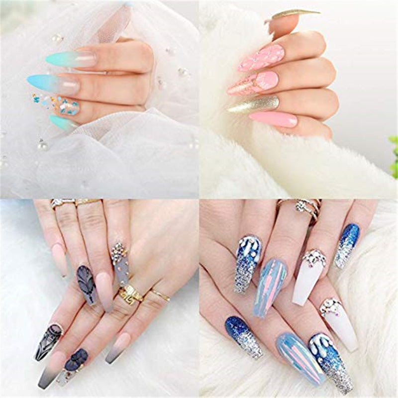 Non-Marking False Nails – Gentle Press-On Nail Set for Comfortable DIY Manicure