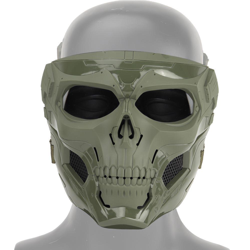 Skull Horror Helmet Mask | Scary Cosplay & Halloween Costume