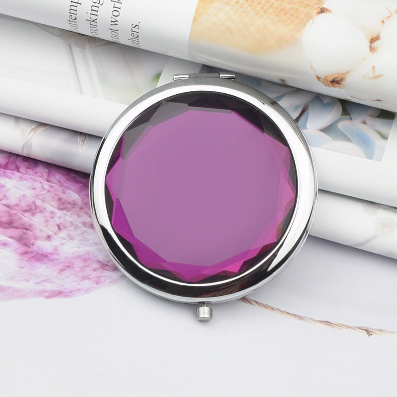 Double-Sided Folding Mirror – Portable Small Makeup & Travel Mirror
