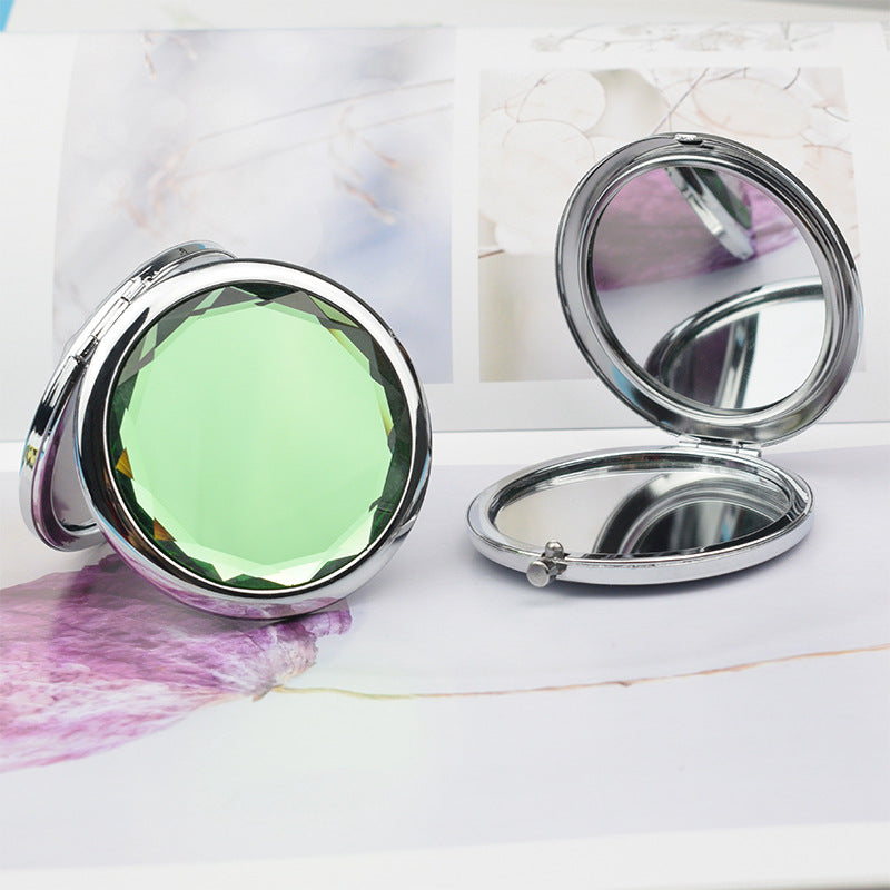 Double-Sided Folding Mirror – Portable Small Makeup & Travel Mirror