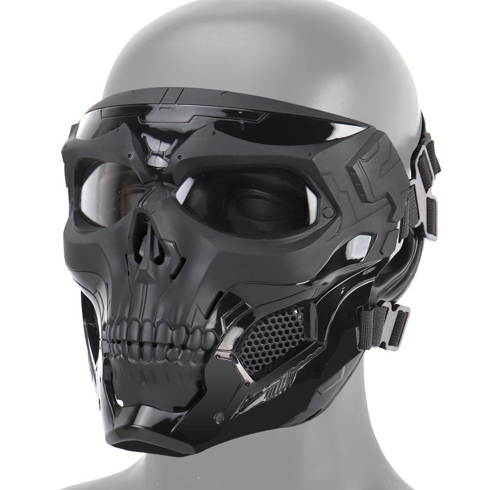 Skull Horror Helmet Mask | Scary Cosplay & Halloween Costume