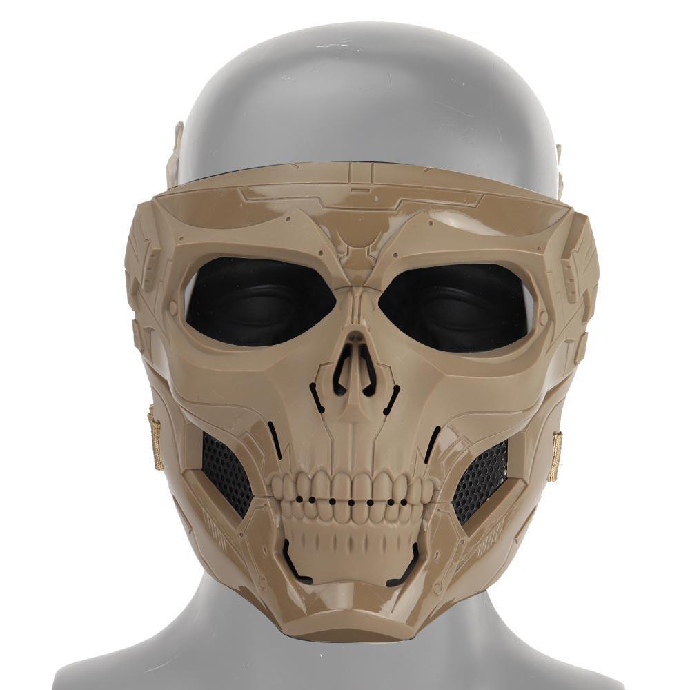 Skull Horror Helmet Mask | Scary Cosplay & Halloween Costume