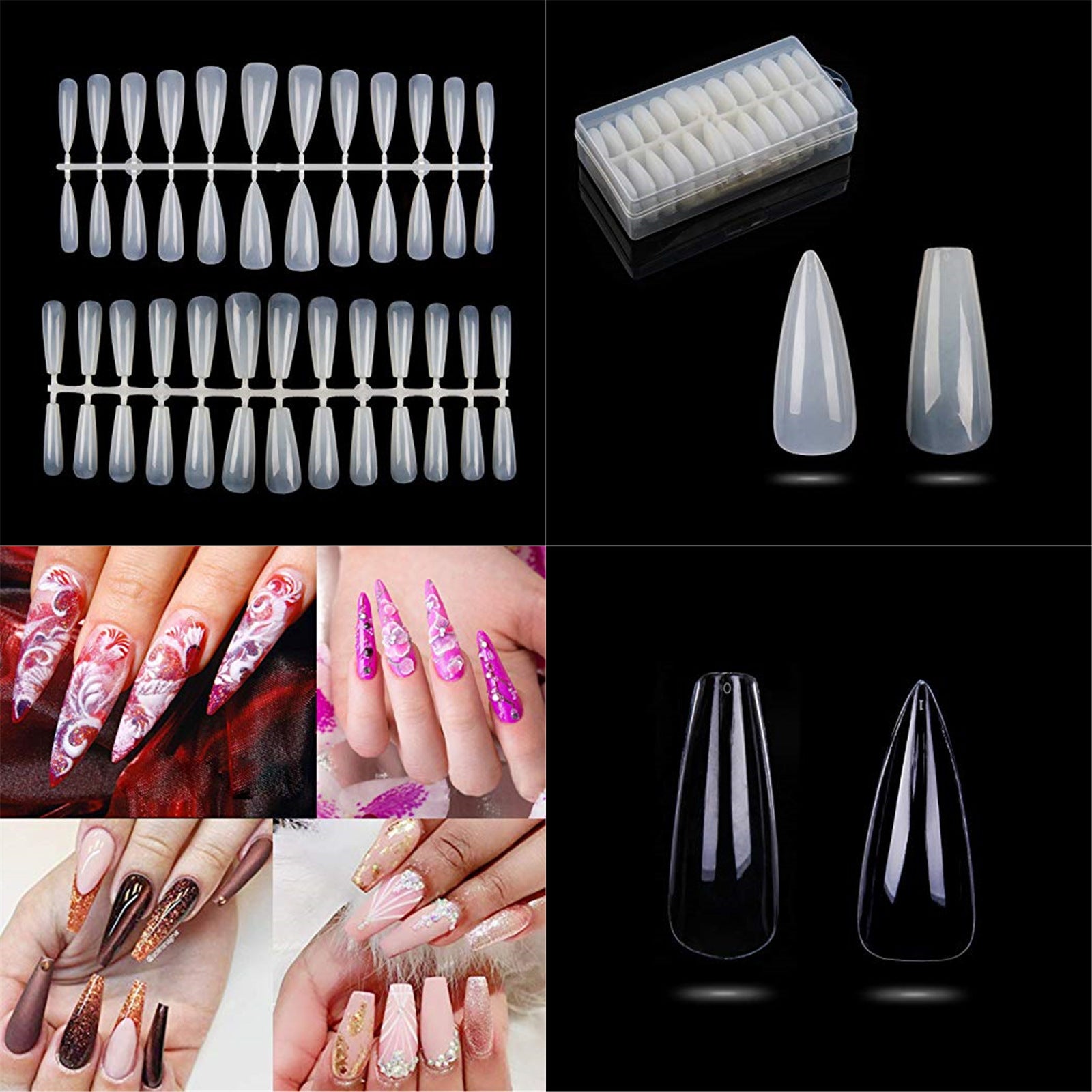 Non-Marking False Nails – Gentle Press-On Nail Set for Comfortable DIY Manicure