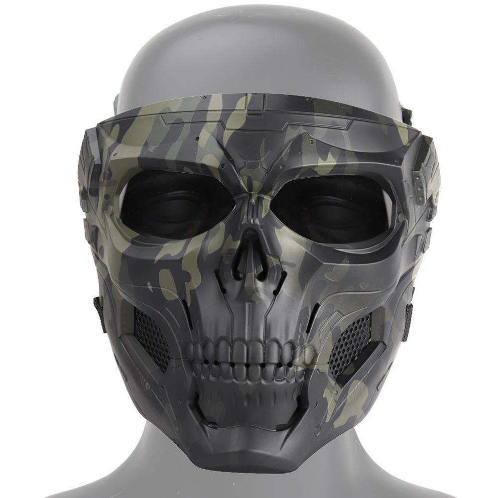 Skull Horror Helmet Mask | Scary Cosplay & Halloween Costume