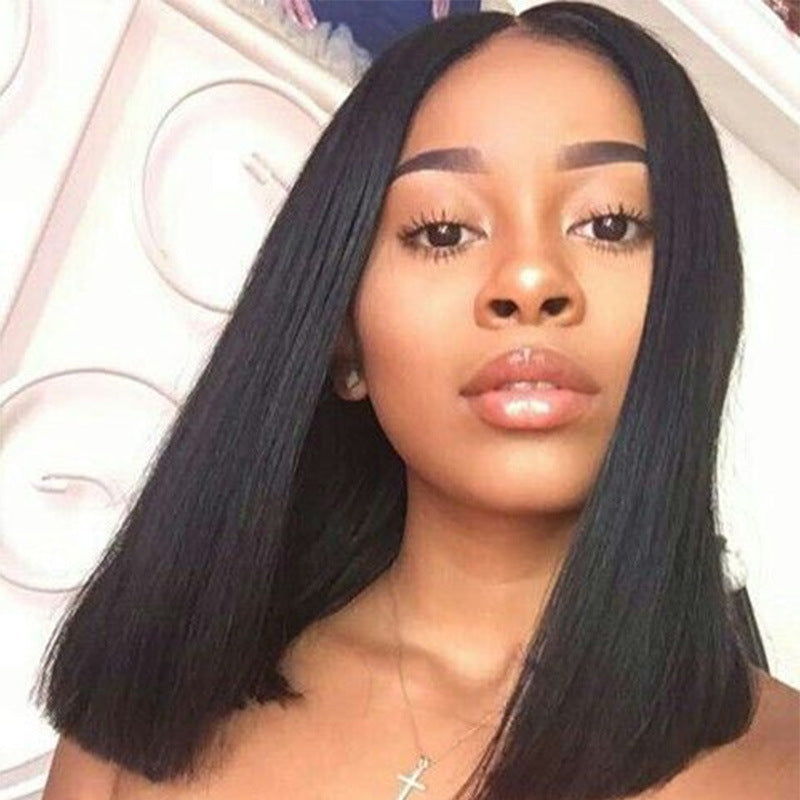 Bobo Wig – Short Stylish Human Hair Wig for Women