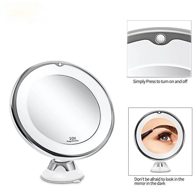 LED Makeup Mirror with Light – Portable Vanity Mirror with Bright Supplement Lighting