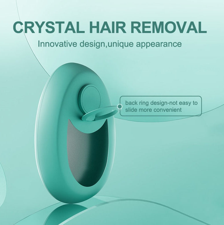 CJEER Crystal Hair Eraser – Painless Hair Removal Tool for Women & Men, Reusable Exfoliating Crystal Remover for Legs, Arms, Back
