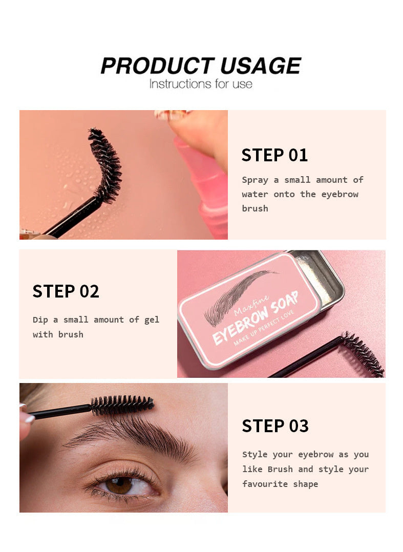 Smudge-Proof Eyebrow Cream – Natural, Long-Lasting & Easy Shaping