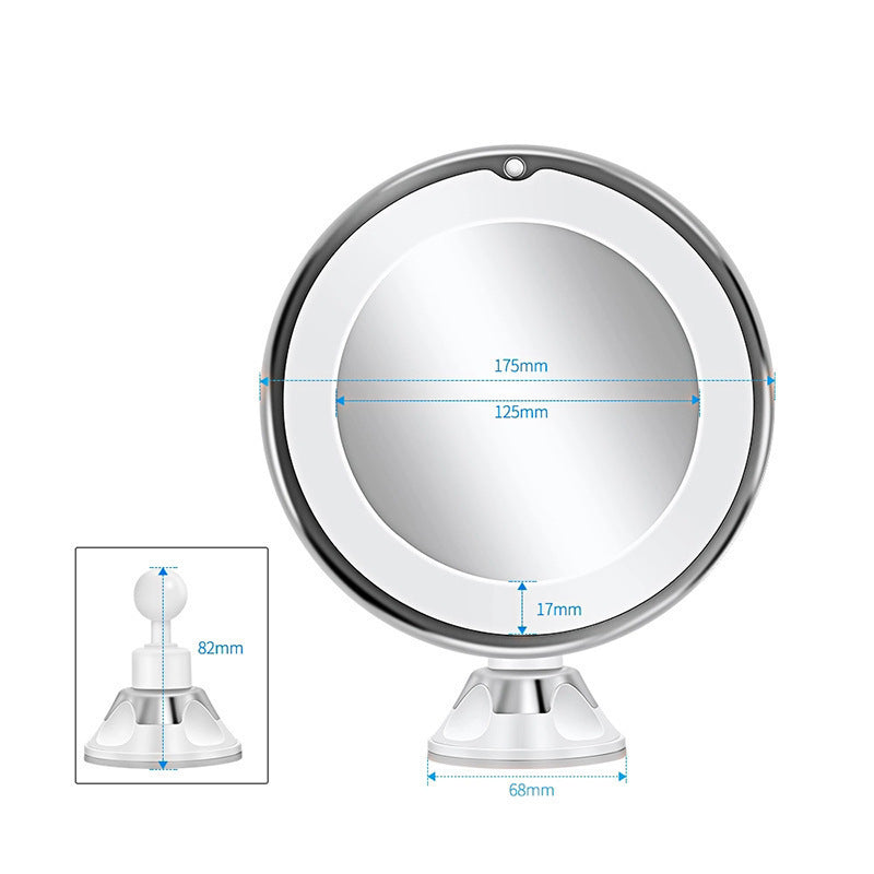 LED Makeup Mirror with Light – Portable Vanity Mirror with Bright Supplement Lighting