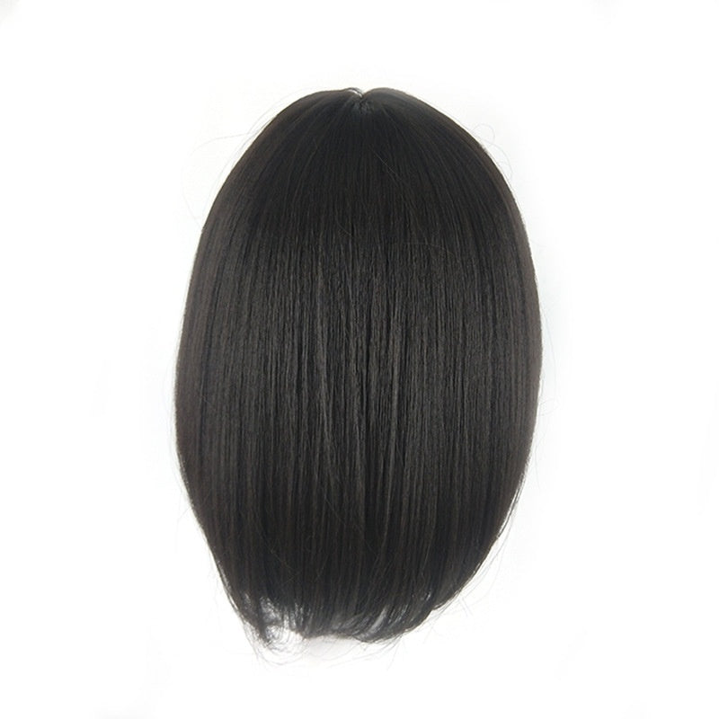 Short Bob Human Hair Wig for Women – Brazilian Remy Black Wig