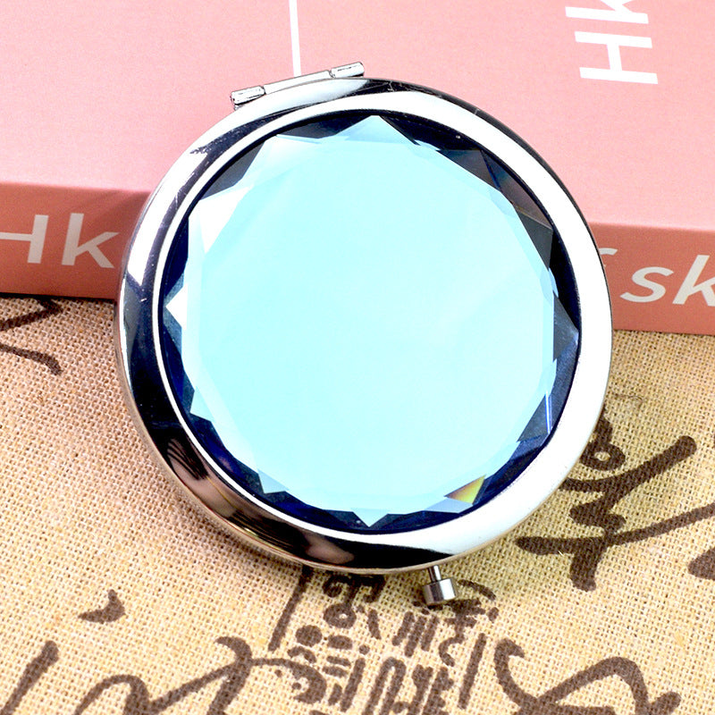 Double-Sided Folding Mirror – Portable Small Makeup & Travel Mirror