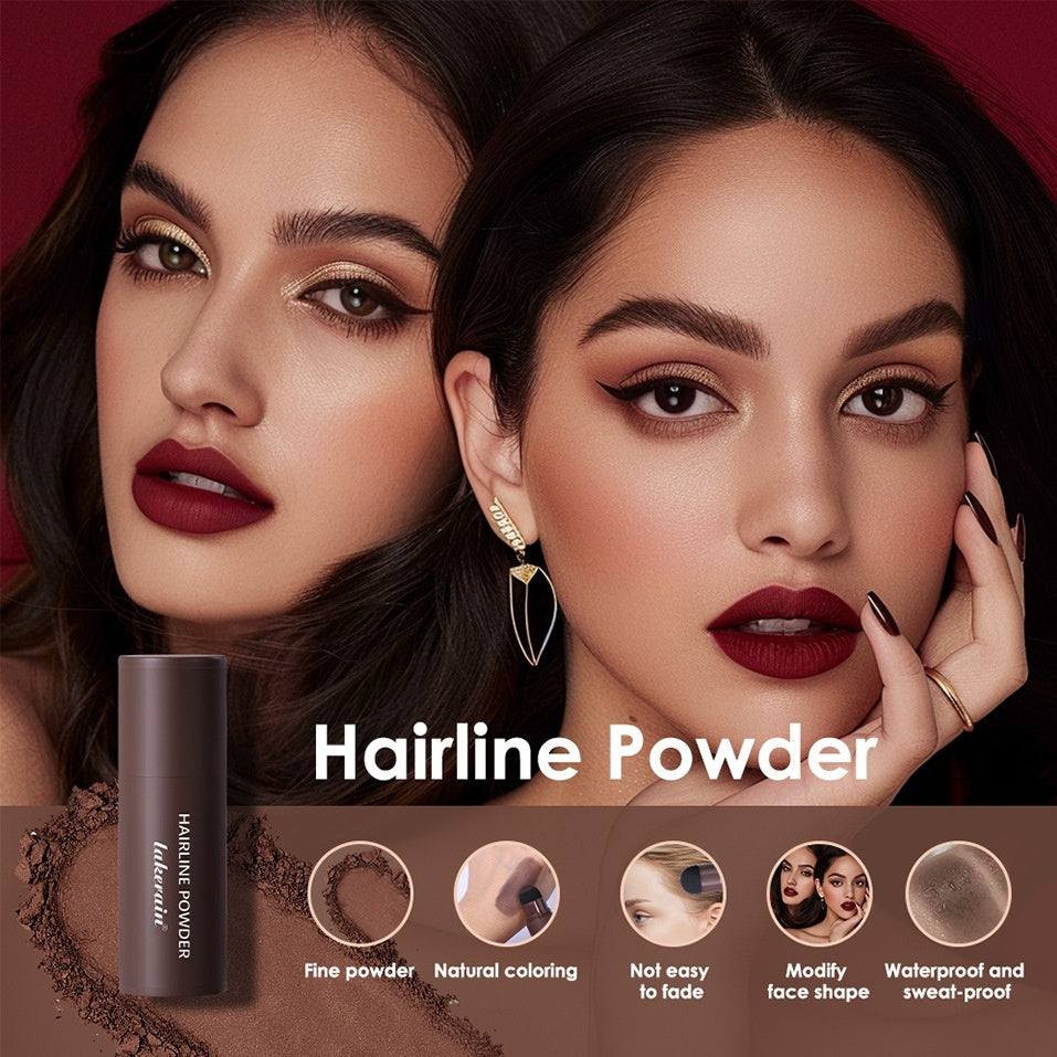 Hairline Shading Powder – Forehead Shadow & Hair Root Concealer for Fuller, Natural-Looking Hairline