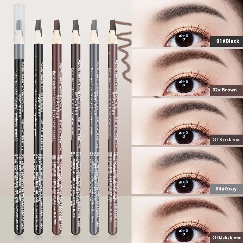 Hard Core Waterproof Eyebrow Pencil – Sweatproof, Long-Lasting Brow Definer for a Bold & Natural Look