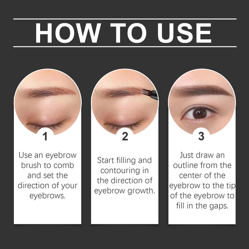 Wild Look Eyebrow Pencil – Smudge-Proof, Easy-to-Use Brow Shaping Pencil for Natural & Defined Eyebrows