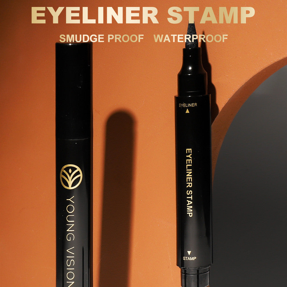 Black & White Seal Eyeliner – Smudge-Proof Dual-Color Liquid Eyeliner for Bold, Defined Eyes