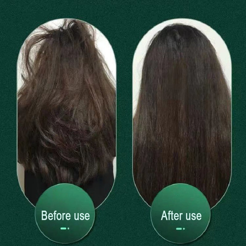2-in-1 Hair Straightener & Curling Hot Comb – Negative Ion Electric Hair Brush for Smooth & Shiny Styling